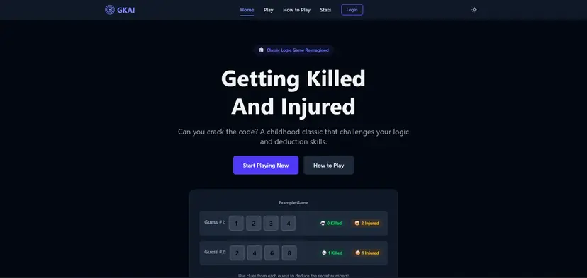 GKAI - Getting Killed And Injured