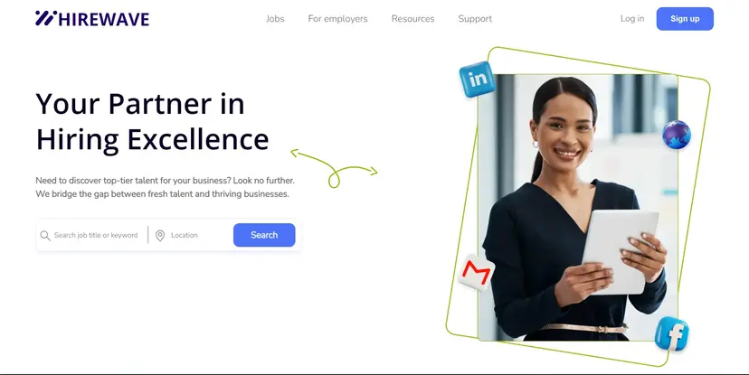 Hirewave - Job Portal